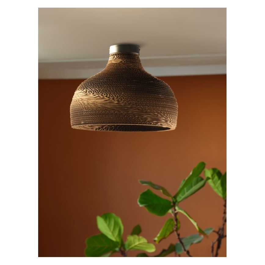 Ledvance - Taklampa DECOR CARDBOARD 1xE27/15W/230V diameter 36 cm