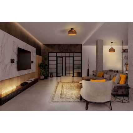 Ledvance - Taklampa DECOR CARDBOARD 1xE27/15W/230V diameter 36 cm