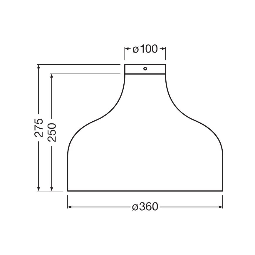 Ledvance - Taklampa DECOR CARDBOARD 1xE27/15W/230V diameter 36 cm