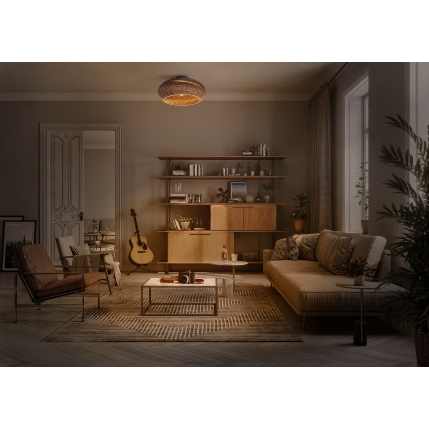 Ledvance - Taklampa DECOR CARDBOARD 1xE27/15W/230V diameter 40 cm