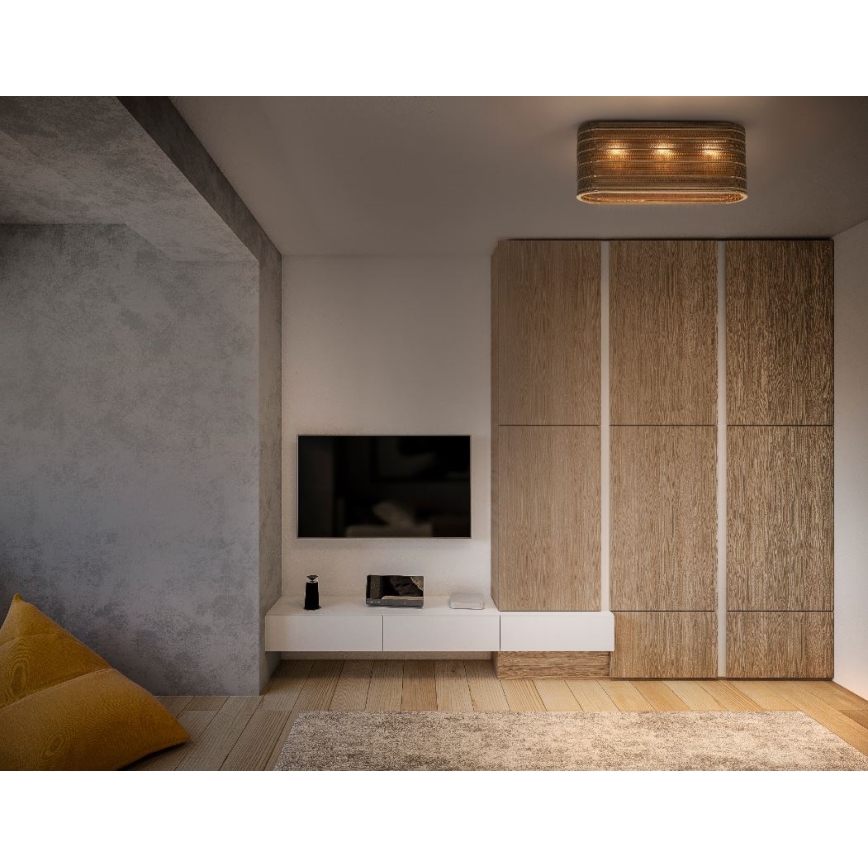 Ledvance - Taklampa DECOR CARDBOARD 3xE27/15W/230V