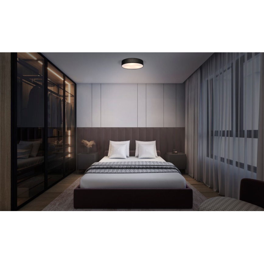 Ledvance - Taklampa ORBIS PARIS 2xE27/25W/230V svart