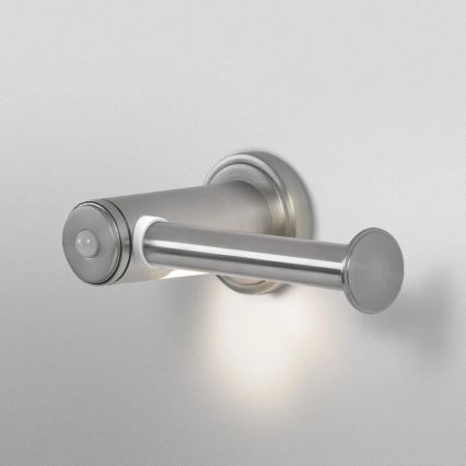 Ledvance - Toalettpappershållare med LED bakgrundsbelyst 3xAAA IP44