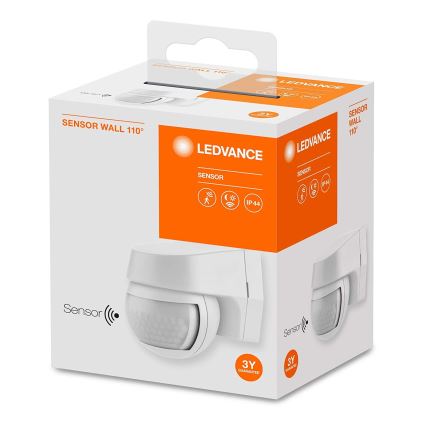 Ledvance - Utomhus infraröd rörelsesensor 230V IP44 vit