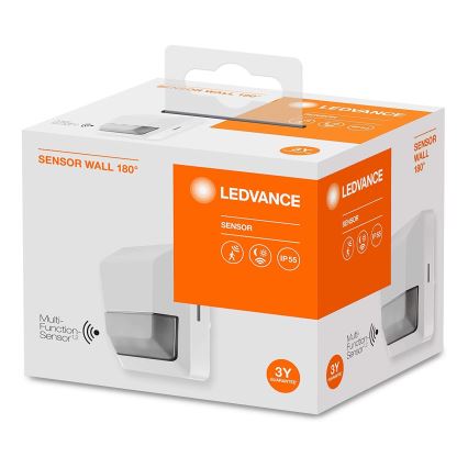 Ledvance - Utomhus infraröd rörelsesensor 230V IP55 vit