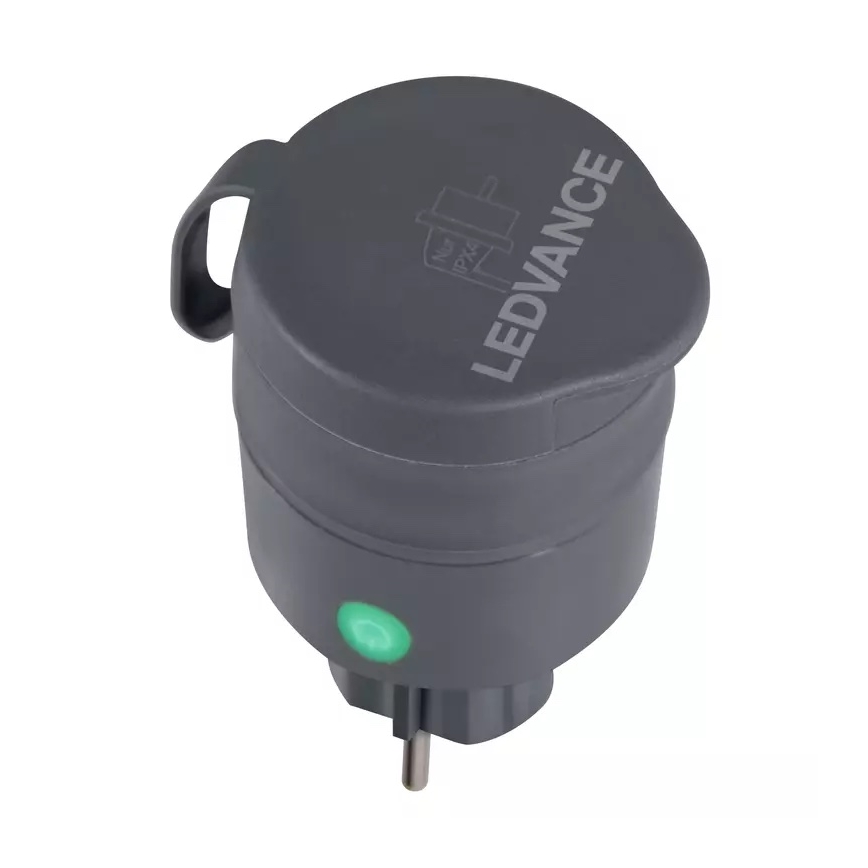 Ledvance - Utomhus smart uttag SMART+ PLUG 3680W Wi-Fi IP44