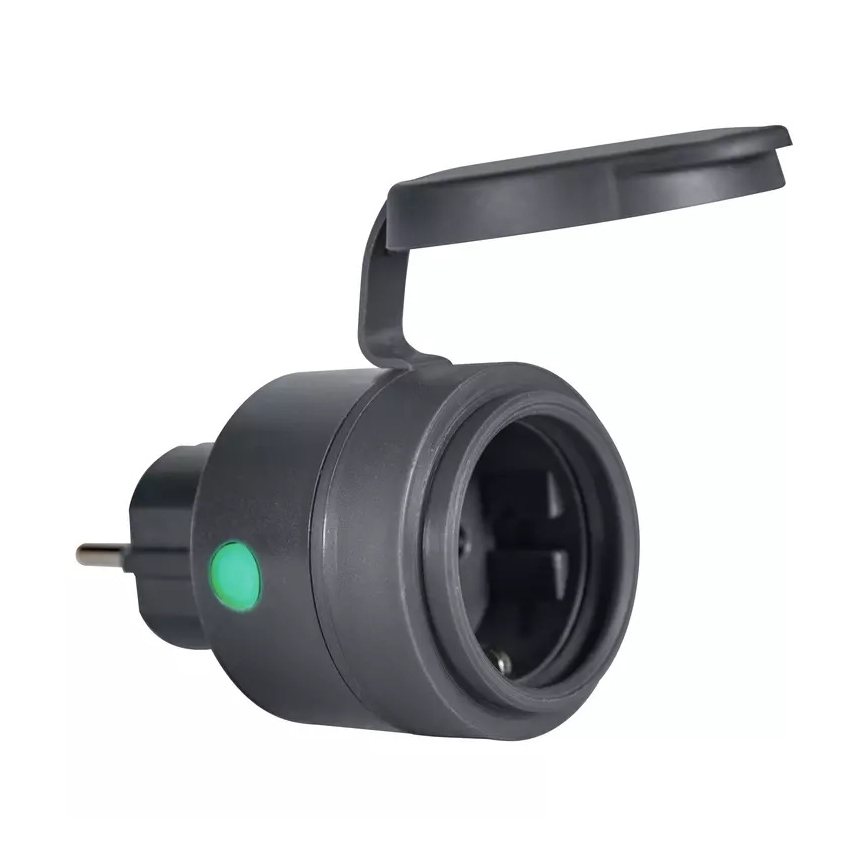 Ledvance - Utomhus smart uttag SMART+ PLUG 3680W Wi-Fi IP44