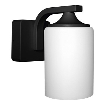 Ledvance - Utomhus Väggbelysning CYLINDER 1xE27/60W/230V IP43 svart