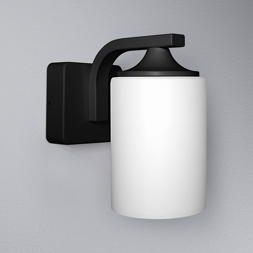 Ledvance - Utomhus Väggbelysning CYLINDER 1xE27/60W/230V IP43 svart