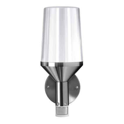 Ledvance - Utomhus Väggbelysning med sensor CALICE 1xE27/60W/230V IP44