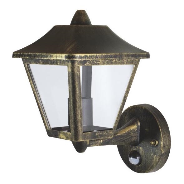 Ledvance - Utomhus Väggbelysning med sensor ENDURA 1xE27/60W/230V IP44