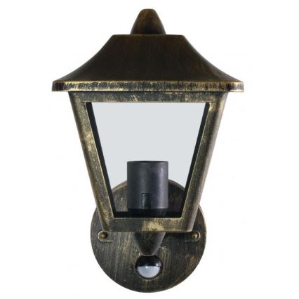 Ledvance - Utomhus Väggbelysning med sensor ENDURA 1xE27/60W/230V IP44