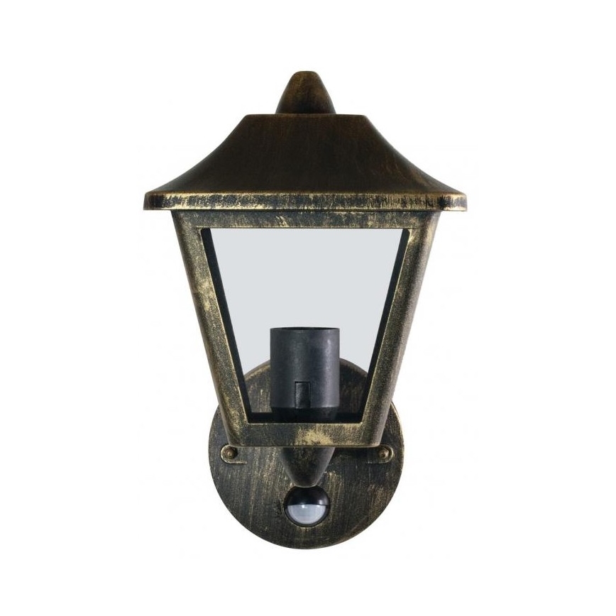 Ledvance - Utomhus Väggbelysning med sensor ENDURA 1xE27/60W/230V IP44