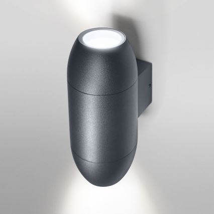 Ledvance - Utomhus vägglampa  CANNON 2xGU10/35W/230V IP44