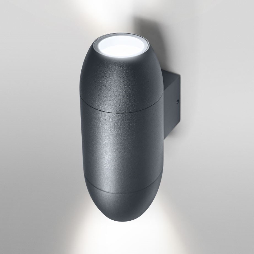 Ledvance - Utomhus vägglampa  CANNON 2xGU10/35W/230V IP44