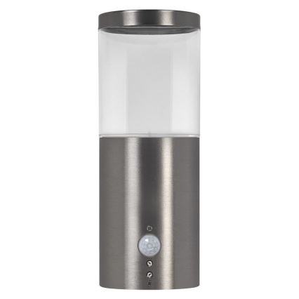 Ledvance - Utomhus vägglampa med sensor EBRO 1xE27/20W/230V IP44