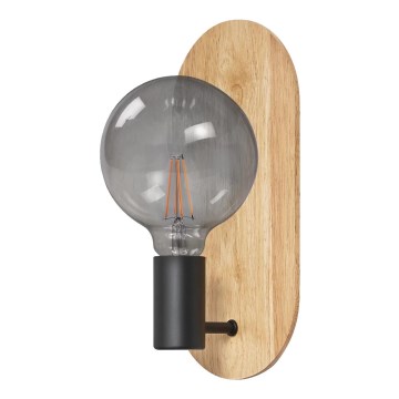 Ledvance - Vägglampa DECOR WOOD 1xE27/8W/230V
