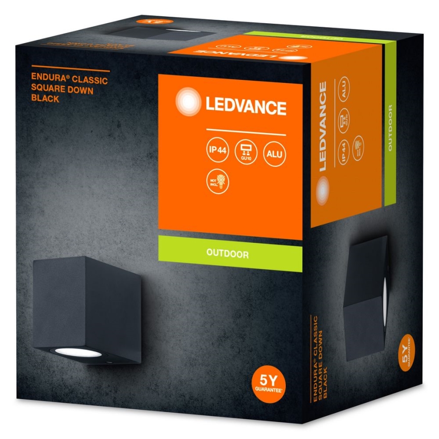 Ledvance - Vägglampa för utomhusbruk ENDURA CLASSIC 1xGU10/35W/230V IP44