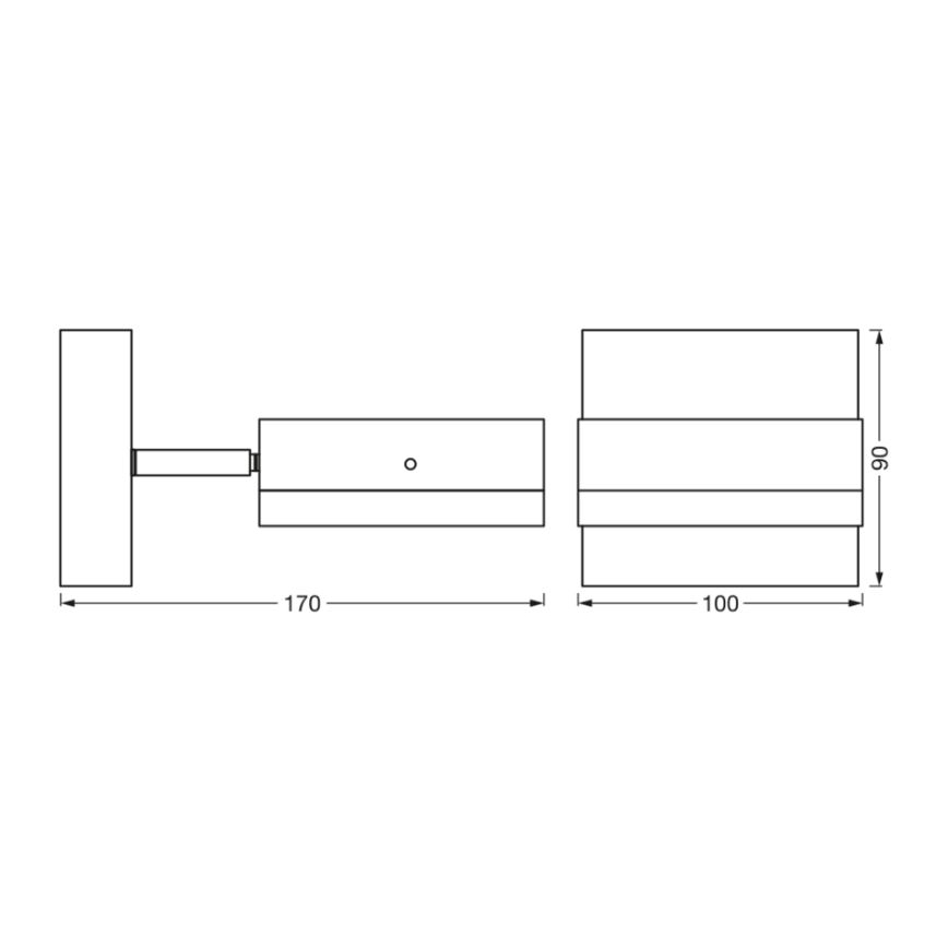 Ledvance - Vägglampa för utomhusbruk ENDURA CLASSIC 1xGX53/12W/230V IP44