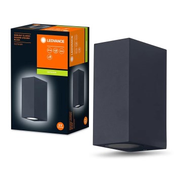 Ledvance - Vägglampa för utomhusbruk ENDURA CLASSIC 2xGU10/35W/230V IP44