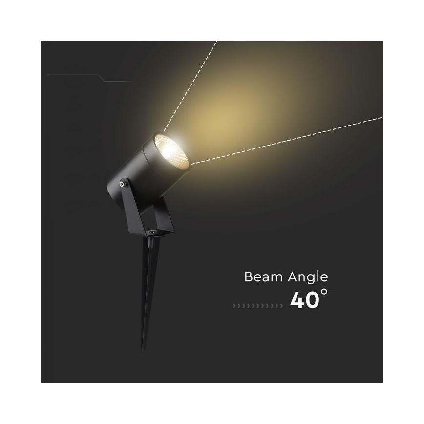 LED‑utomhuslampa 10W/230V 4000K IP65