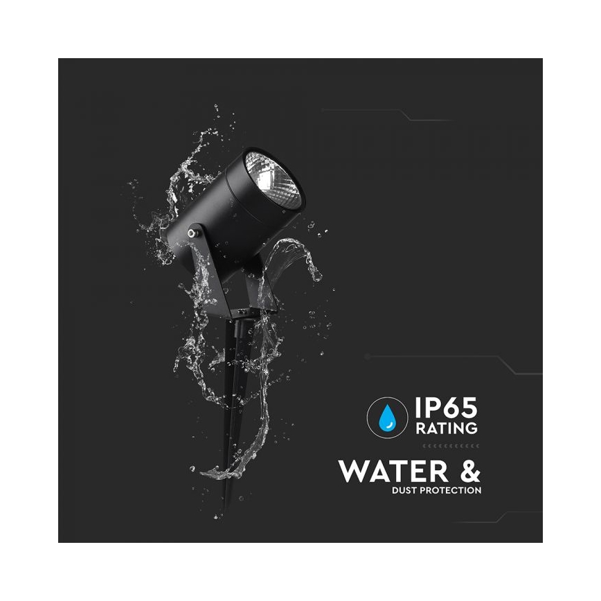 LED‑utomhuslampa 10W/230V 4000K IP65