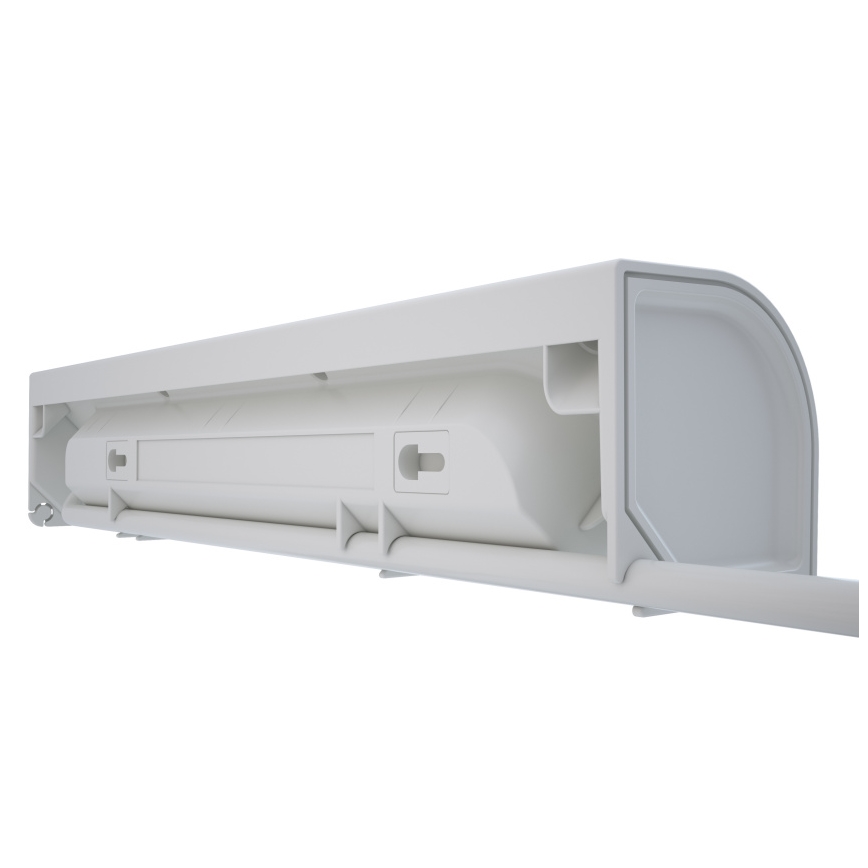 Legrand 049406 - Förlängningskabel 3Z Typ E + USB-A + USB-C 1m silver/vit