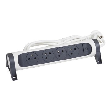 Legrand 049459 - Förlängningskabel med brytare 4Z Typ E 3m