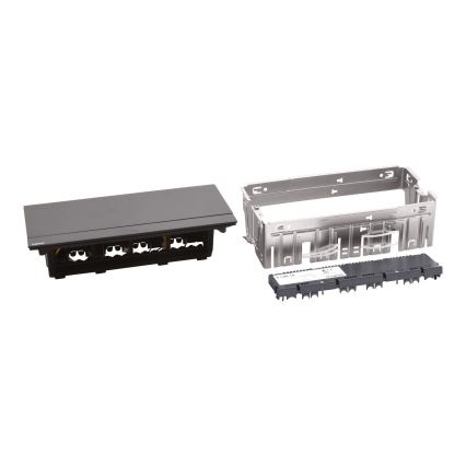 Legrand 654810 - Uttagsram för bordsskiva POP-UP 8M svart