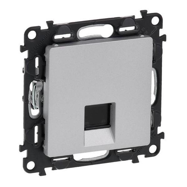 Legrand 75C5UH1 - Uttag VALENA LIFE 1xRJ45 class 5E UTP aluminium