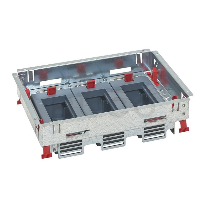 LEGRAND - Golvbox för betong 12 moduler (6 enheter 45x45)