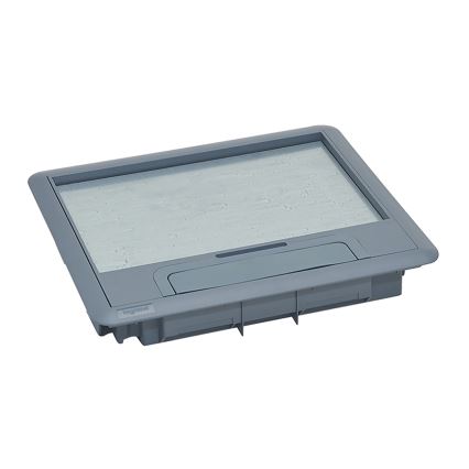 LEGRAND - Golvbox för dubbelgolv 18 moduler (9 enheter 45x45)