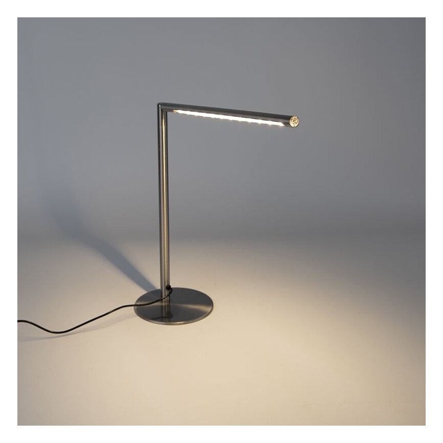 Leuchten Direkt 11011-55 - LED ljusreglerad bordslampa DAWDA LED/4,8W/230V