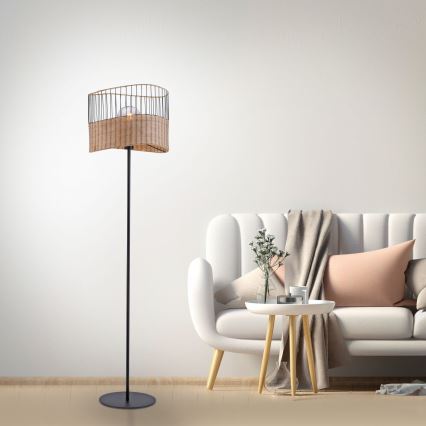 Leuchten Direkt 11151-79 - Golvlampa  REED 1xE27/60W/230V