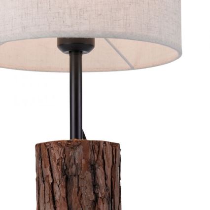 Leuchten Direkt 11233-79 - Bordslampa BARK 1xE27/40W/230V trä