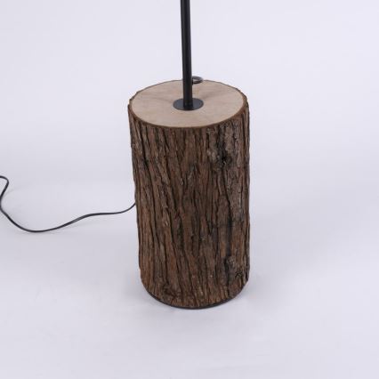 Leuchten Direkt 11234-79 - Golv lampa BARK 1xE27/40W/230V trä