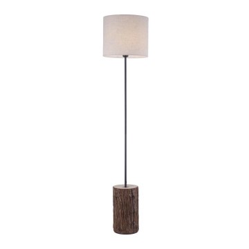 Leuchten Direkt 11234-79 - Golv lampa BARK 1xE27/40W/230V trä