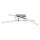 Leuchten Direkt 11270-55 - LED fastsatt Ljuskrona  SIMON 2xLED/5W/230V matt krom