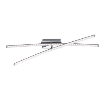 Leuchten Direkt 11272-55 - LED fastsatt Ljuskrona  SIMON 2xLED/8W/230V matt krom