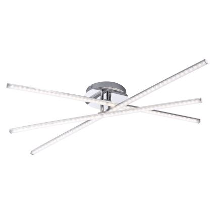 Leuchten Direkt 11274-55 - LED fastsatt Ljuskrona  SIMON 3xLED/8W/230V matt krom