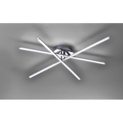 Leuchten Direkt 11274-55 - LED fastsatt Ljuskrona  SIMON 3xLED/8W/230V matt krom