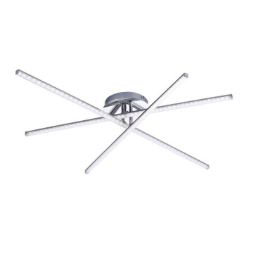 Leuchten Direkt 11274-55 - LED fastsatt Ljuskrona  SIMON 3xLED/8W/230V matt krom