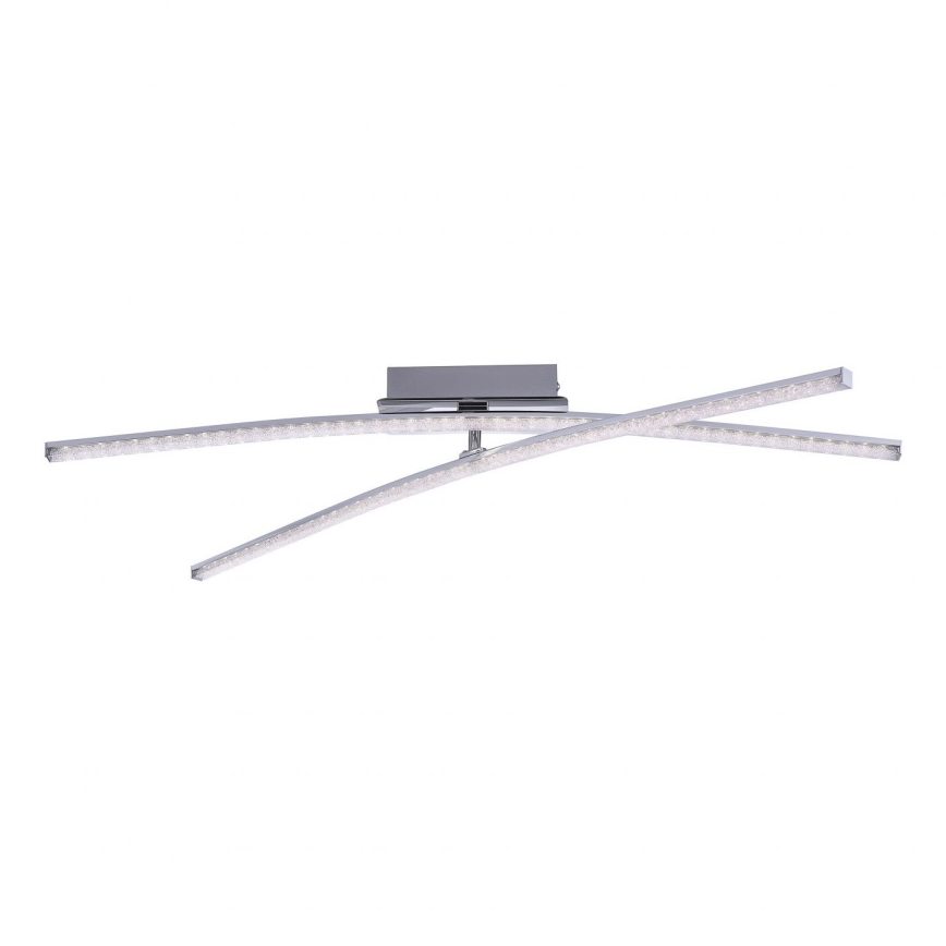 Leuchten Direkt 11292-17 - LED fastsatt Ljuskrona  SIMON 2xLED/8W/230V blank krom 