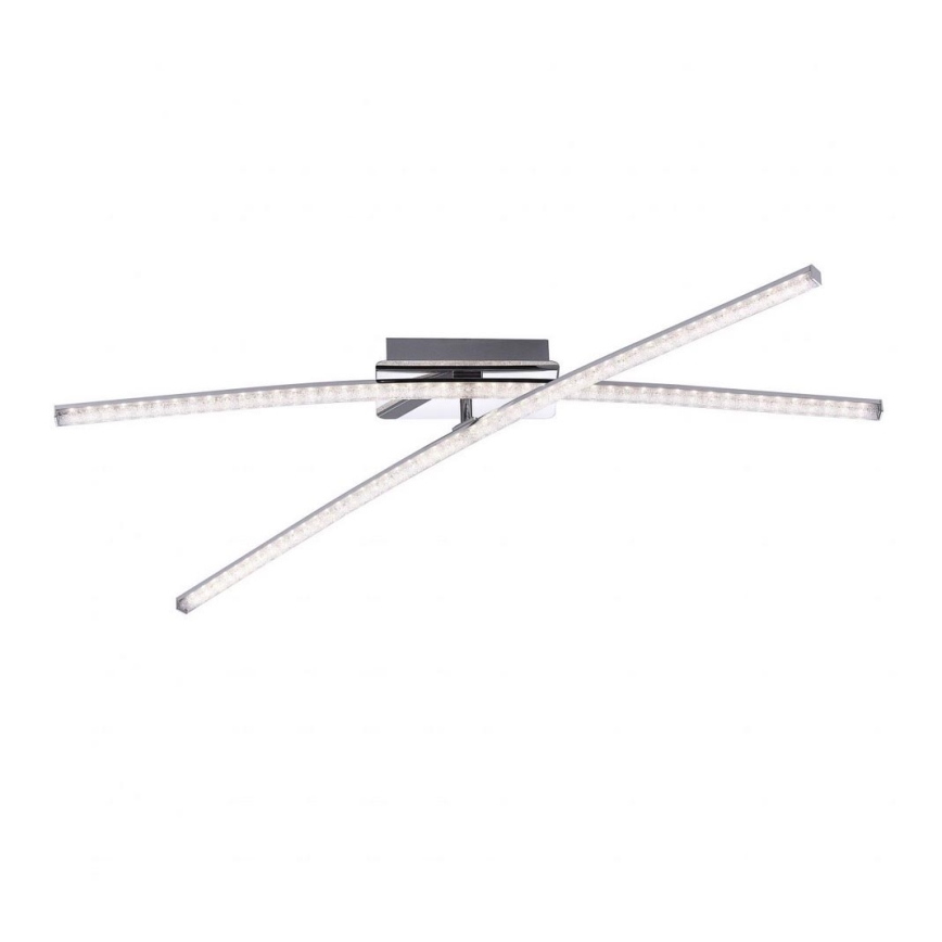 Leuchten Direkt 11292-17 - LED fastsatt Ljuskrona  SIMON 2xLED/8W/230V blank krom 