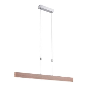 Leuchten Direkt 11420-78 - LED Dimbar Takbelysning med snöre AMANDA LED/30W/230V