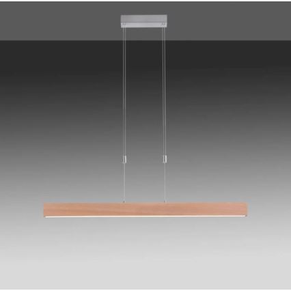 Leuchten Direkt 11420-78 - LED Dimbar Takbelysning med snöre AMANDA LED/30W/230V