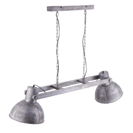 Leuchten Direkt 11483-77 - Ljusskrona med upphängningsrem  SAMIA 2xE27/25W/230V