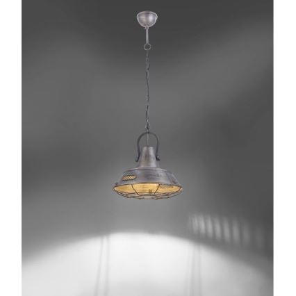 Leuchten Direkt 11496-77 - Ljusskrona med upphängningsrem  SAMIA 1xE27/25W/230V