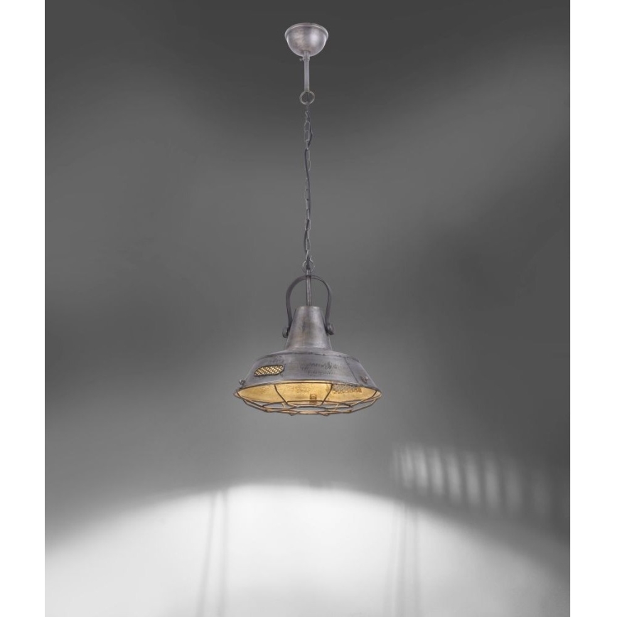 Leuchten Direkt 11496-77 - Ljusskrona med upphängningsrem  SAMIA 1xE27/25W/230V