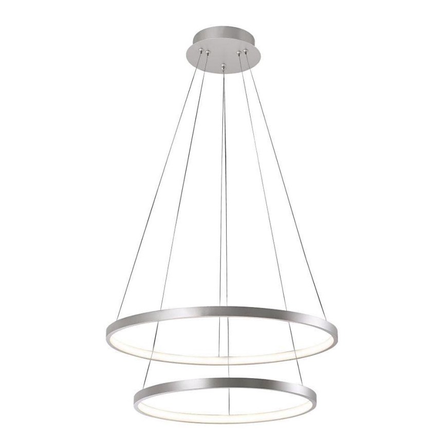 Leuchten Direkt 11525-21 - LED Ljuskrona med snöre CIRCLE 1xLED/15W/230V + LED/25W